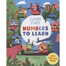 Клевер. English Books. Numbers To Learn (Учим числа. Книжка с клапанами): Производитель Клевер Медиа Групп