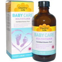 Country Life Baby Care Мультивитамины для детей 177 мл сироп со вкусом малины: Тип Мультивитамины
