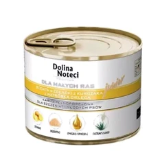 Влажный корм Dolina Noteci Premium для собак мелких пород и щенков с куриными желудками и печенью теленка 185 г DN 185 (465): Тип Влажный корм