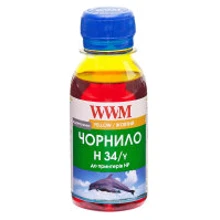 Чернила WWM HP № 22/134/136 100г Yellow (H34/Y-2): Цвет Yellow