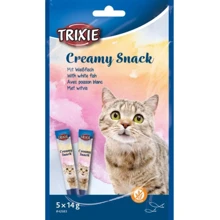 Лакомство для кошек Trixie Creamy Snacks Рыба 5х14 г (4011905426839): Вид Жидкая форма