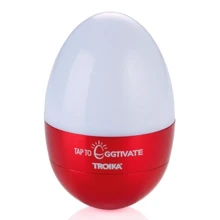 Светильник-ночник Troika Eggtivate, с датчиком вибрации, красный (EGG10/RD): Вид Шар