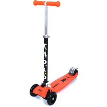 Самокат Trolo Maxi PLUS 5+ (orange) до 50кг: Количество колес 3