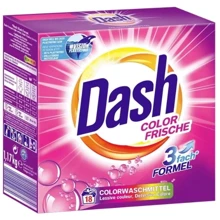 Порошок для стирки цветных вещей Dash Color Frische 18 циклов стирки 1.17 кг (4012400501670): Вид стирки Автоматическая