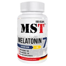 MST Melatonin 7 + Magnesium + B6 Мелатонин + Магний 100 вегакапсул: Форма выпуска Капсулы