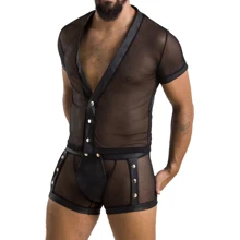 Соблазнительный комплект Passion 052 SET MICHAEL black L/XL: Для кого Для мужчин