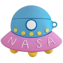 Чехол для наушников TPU Case Ufo Pink/Blue for Apple Airpods: Тип Чехол