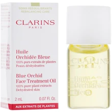 Clarins Blue Orhid Face Treatment Oil Масло для лица для обезвоженной кожи 2ml: Пол Для женщин