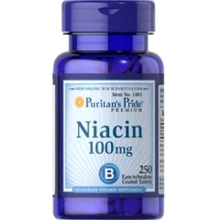 Puritan's Pride Niacin 100 mg-250 Tablets: Тип Витамин B