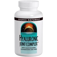 Source Naturals Hyaluronic Joint Complex with Chondroitin and МСМ, 60 Tab: Тип MSM