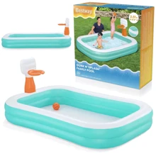 Басейн надувний дитячий Dunk'N Splash Bestway 251x168x102 см (54445): undefined undefined