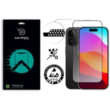 Защитное стекло для iPhone Soneex Tempered Glass Pro Full Silk Screen Black for iPhone 15 Pro Max Защитное стекло для iPhone Soneex Tempered Glass Pro Full Silk Screen Black for iPhone 15 Pro Max