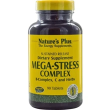 Nature's Plus Mega-Stress Complex 90 Tabs Мега-стресс комплекс: Форма выпуска Таблетки