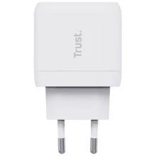 Зарядное устройство Trust Wall Charger Maxo USB-C 45W White (25138_TRUST): Особенности Power Delivery (PD)