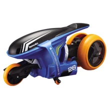 Керований по радіо мотоцикл Maisto Cyklone 360 ​​1:24 Чорний (82066 blue / black): Клас Трюкач