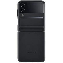 Чохол для телефона Samsung Flap Leather Cover Black (EF-VF721LBEGUA) для Samsung F721 Galaxy Flip 4: Сумісність Samsung F721 Galaxy Flip 4