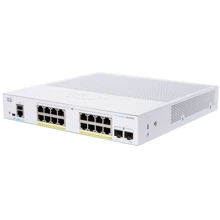 Сетевой коммутатор Cisco CBS350-16P-2G-EU: Порты только Gigabit Ethernet (10/100/1000)