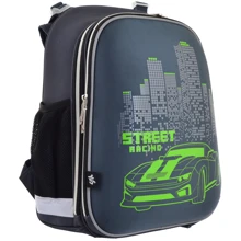Рюкзак школьный, каркасный YES H-12 "Street Racing" (555966): Возрастная группа от 6 до 10 лет