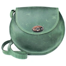 Жіноча сумка-сетчел The Wings зелена (TW-RoundBag-green-crz): Стать жіночий