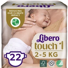 Libero Touch 1 (22) (2-5 кг): Тип Підгузки