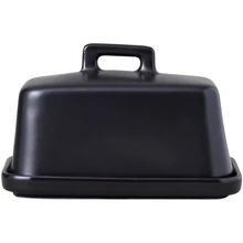 Масленка Maxwell & Williams EPICURIOUS black 850 мл (IA0101): Тип масленка с крышкой