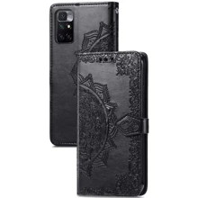 Аксесуар для смартфона Mobile Case Book Cover Art Leather Black для Xiaomi Redmi 10: Сумісність Xiaomi Redmi Note 11 4G / Redmi 10