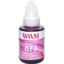 Чорнило WWM Epson L800 140г Light Magenta (E673LM): Колір Light Magenta (Photo Magenta)