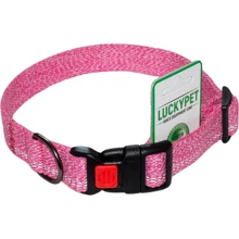 Ошейник Lucky Pet Melange одинарный светоотражающий с пластиковым фастексом 2/30-40 см розовый (550330): Производитель Lucky Pet