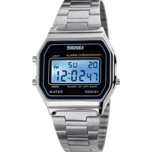 Наручний годинник Skmei Popular Silver II 1123S: Стиль Спортивный
