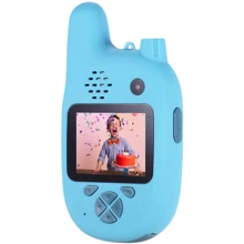 Цифровий дитячий фотоапарат XOKO KVR-500 Walkie Talkie Рація і Дві камери Блакитний (KVR-500-BL): Тип цифрова фотокамера