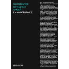 50 звичок успішних людей в інфографіці: Виробник МОНОЛИТ