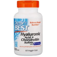 Doctor's Best Best Hyaluronic Acid with Chondroitin Sulfate 60 Caps (DRB-00146): Тип комплексні