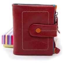 Женский кошелек Dr. Bond Rainbow красный (WRN-1 red): Пол Женский