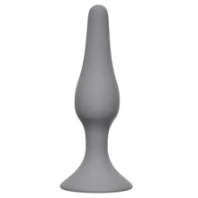 Анальный плаг Lola Toys Black Edition - Slim Anal Plug Small, Grey (57420703): Для кого Унисекс