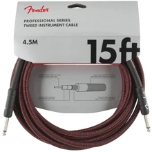 Кабель инструментальный Fender Cable Professional Series 15' Red Tweed: Производитель Fender