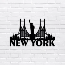 Настенный декор Деревянное панно Wortex Woods New York 74x45 (WALL60003-74x45): Производитель Wortex Woods
