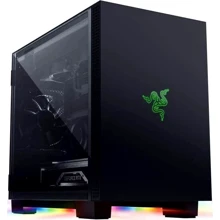 Корпус Razer Tomahawk mini-ITX ARGB (RC21-01400100-R3M1): Форм-фактор материнской платы Mini-DTX / Mini-ITX