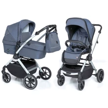 Универсальная коляска 2 в 1 Baby Design SMOOTH 03 NAVY: Тип коляски универсальная коляска (2-в-1)