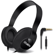 Навушники SVEN AP-310M Black: Тип конструкції повнорозмірні