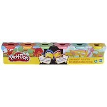 Ігровий набір Hasbro Play-doh з 6 баночок (RAINBOW SPLIT AND SHARE PACK) (F0605_F0629): Виробник Hasbro