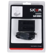 Двойное зарядное SJCAM Dual-slot Battery Charger for SJ8 series: Тип аксессуара зарядное устройство