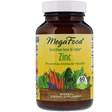 MegaFood Zinc 60 Tabs Цинк: Тип Цинк