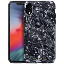 Чехол для iPhone LAUT Pearl Black (LAUT_IP18-M_PL_BK) for iPhone XR: Цвет черный