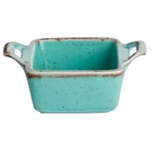 Блюдо для запекания Porland Seasons Turquoise 100 мм (213-808104.T): Крышка Нет