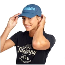 Бейсболка Saucony Doubleback Hat синяя (900014-EN): Производитель Saucony