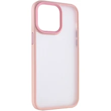 Чохол для iPhone Mobile Case TPU+PC Metal Buttons Pink for iPhone 13 Pro Max: Колір розовый