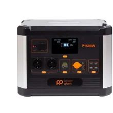 Зарядна станція PowerPlant P1500W 1536Wh 426667mAh 1500W (PB930739): Ємність акумулятора, Вт/год 1536