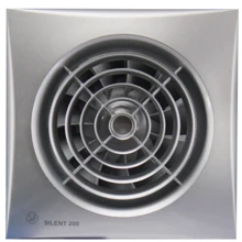 Вытяжной вентилятор Soler & Palau SILENT-200 CHZ SILVER: Назначение Бытовой