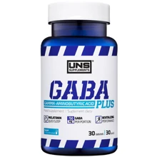 Аминокислота для спорта UNS GABA Plus 30 tabs: Вкус Без вкуса