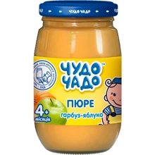 Чудо-Чадо пюре тыква и яблоко с сахаром 170 г: Вид Фруктово-овощное